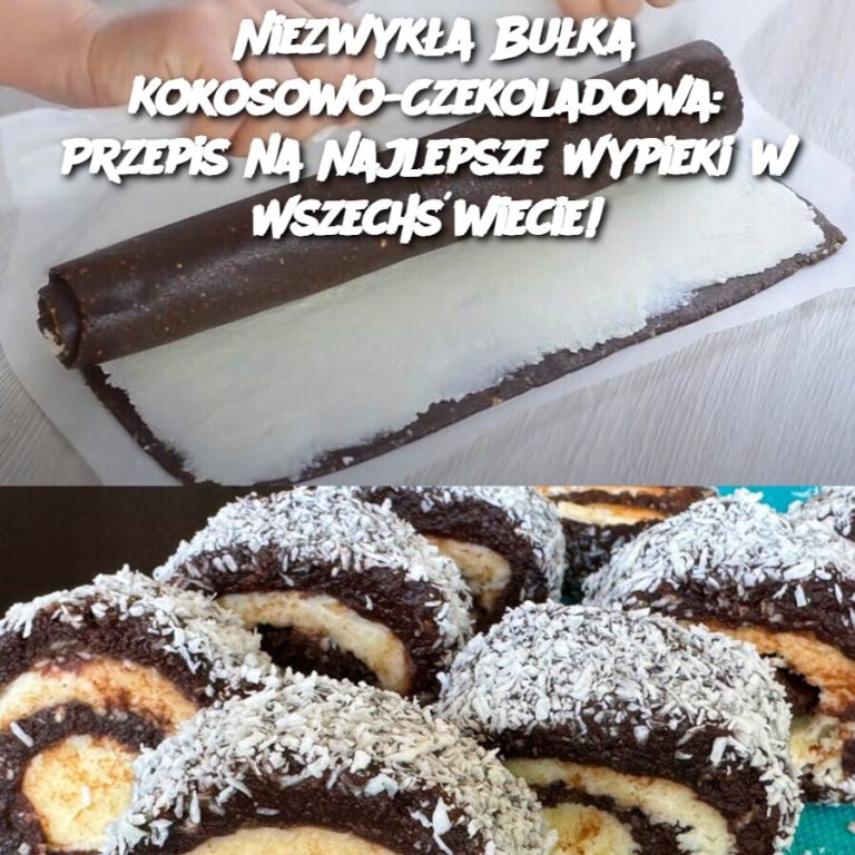 Niezwykła Bułka Kokosowo-Czekoladowa: Przepis na Najlepsze Wypieki w Wszechświecie!