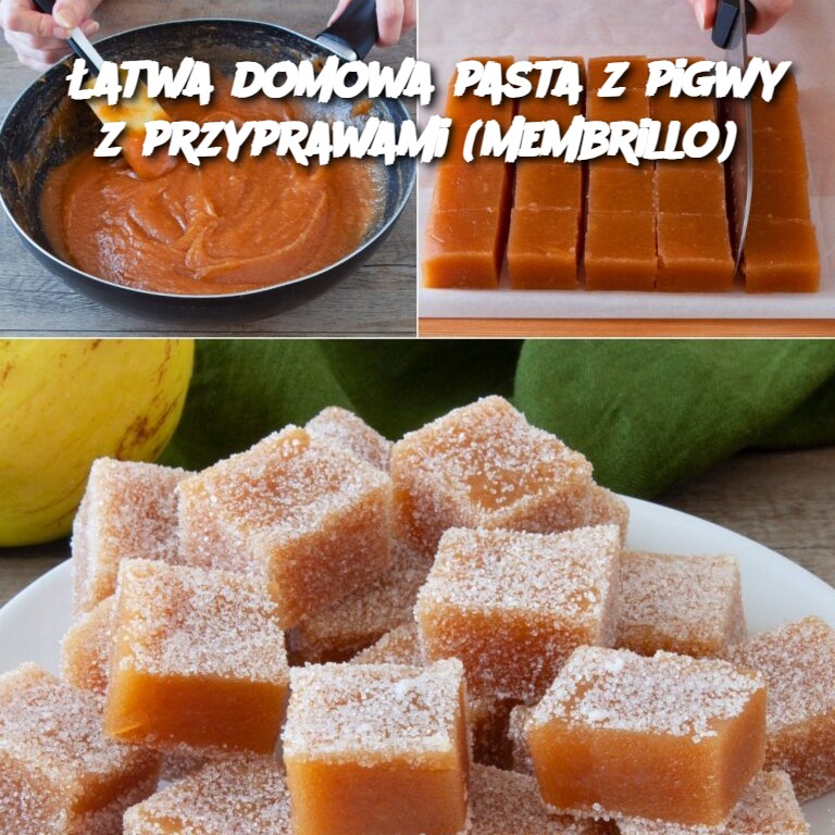 Łatwa domowa pasta z pigwy z przyprawami (Membrillo)