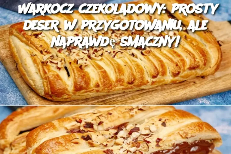 Warkocz czekoladowy: prosty deser w przygotowaniu, ale naprawdę smaczny!