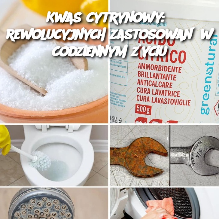 Kwas cytrynowy: 8 rewolucyjnych zastosowań w codziennym życiu