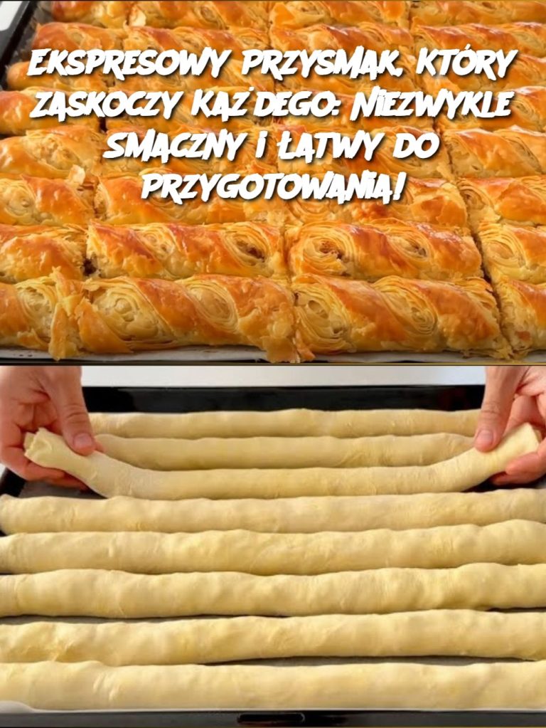 Ekspresowy Przysmak, Który Zaskoczy Każdego: Niezwykle Smaczny i Łatwy do Przygotowania!