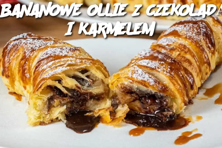 BANANOWE OLLIE Z CZEKOLADĄ I KARMELEM