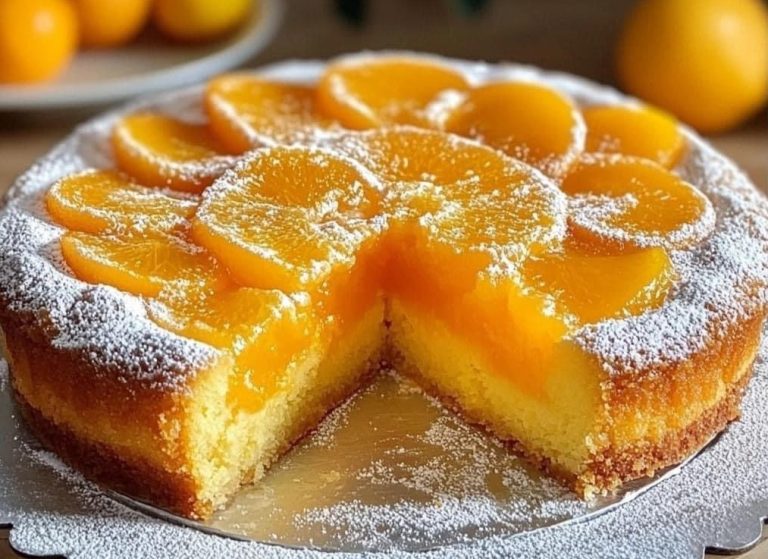 Tarta de Naranja Súper Suave y Cremosa: Un Placer Irresistible para los Sentidos