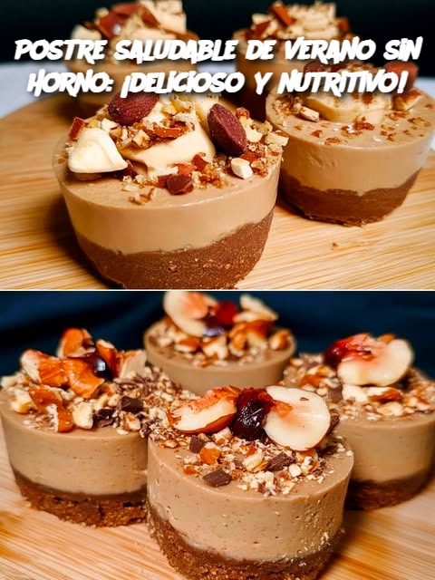 Postre saludable de verano sin horno: ¡delicioso y nutritivo!