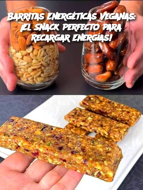 Barritas Energéticas Veganas: ¡El Snack Perfecto para Recargar Energías!