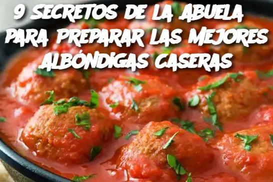 9 Secretos de la Abuela para Preparar las Mejores Albóndigas Caseras