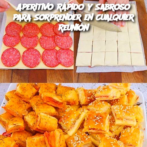 Aperitivo Rápido y Sabroso para Sorprender en Cualquier Reunión